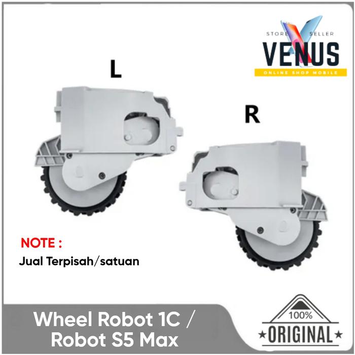 Gambar Wheel Robot 1C / Roborock S5MAX left and right Roda vacuum cleaner - Roda 1C, RODA FULLSET dari Venus Mobile undefined Tokopedia