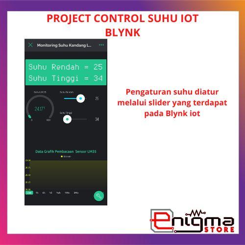 Gambar Kontrol suhu kandang otomatis dengan Arduino Uno - Iot Blynk dari Enigma Store. undefined Tokopedia