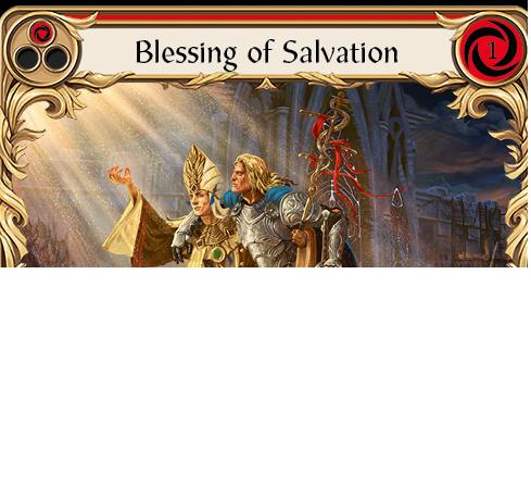 Gambar Blessing of Salvation [R] - Dusk till Dawn - Flesh And Blood - MERAH, RAINBOW FOIL dari Carttu undefined Tokopedia