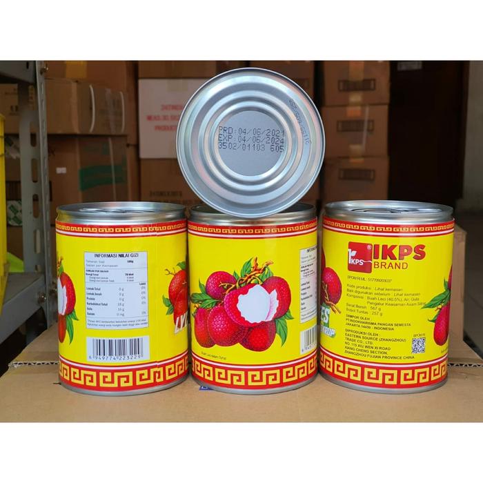 Gambar Buah leci kaleng lychee in syrup dari TobakuLuis undefined Tokopedia