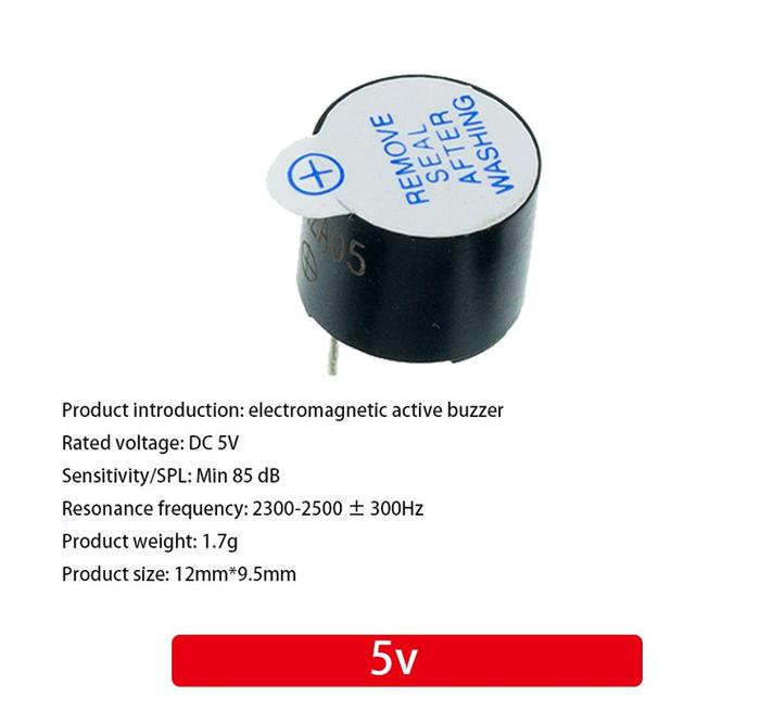 Gambar Module Buzzer Aktif / Pasif Low Level Triger Modul Sound For DIY - Aktif Buzzer dari Pi Toserba undefined Tokopedia