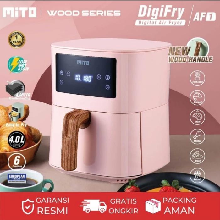 Gambar Air Fryer Mito - Merah Muda dari Elektronikku Balikpapan undefined Tokopedia