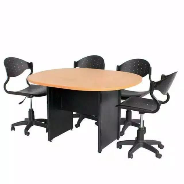 Gambar MEJA RAPAT MEJA MEETING OSM 2400 MEJA MEJA SIDANG MEJA KANTOR OST 1200 - PANJANG 120 dari Storemaja Official undefined Tokopedia