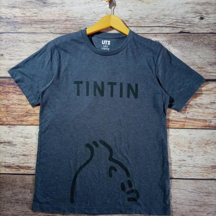 Gambar Kaos Tintin Uniqlo dari Barra Project_NEW undefined Tokopedia