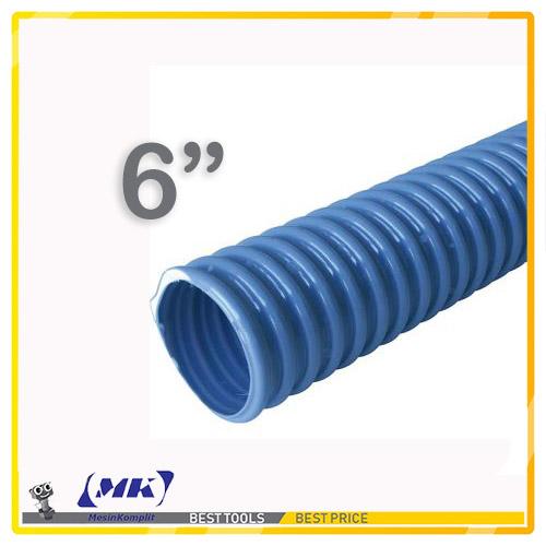 Gambar Selang Hisap Spiral PVC Rol Biru - 6" dari mesinkomplit undefined Tokopedia