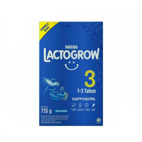 Gambar Lactogrow 3 Original/Vanila/Madu 735gr - VANILLA dari laris kartasura undefined Tokopedia