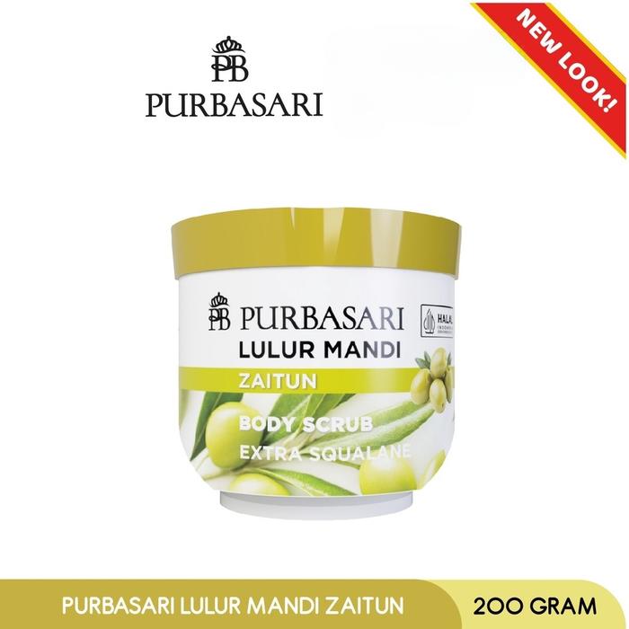 Gambar PURBASARI Lulur Mandi 125gr / 235gr | Body Scrub - Zaitun, 125g dari LoveBeautyID undefined Tokopedia