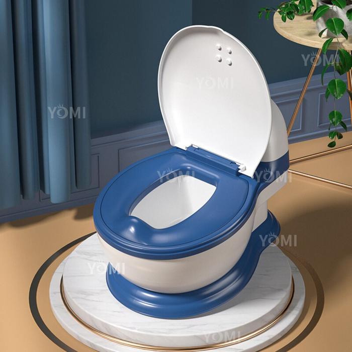 Gambar YOMI Toilet Training Anak H02/ Pispot Anak /Potty training seat - Biru dari YOMI. undefined Tokopedia