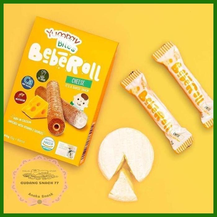 Gambar Yummy Bites BebeRoll (isi 8) 9bln+ baby snack - BebeRoll Cheese dari Gudang Snack 77 undefined Tokopedia