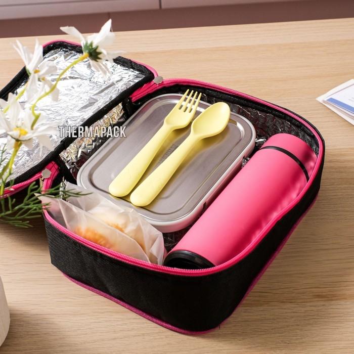 Gambar ThermaPack Insulated Lunch Box | Tas Bekal Makan | Lunch Bag Yooyee dari Thermapack undefined Tokopedia