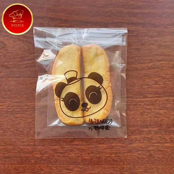 Gambar Plastik Roti OPP Motif /Plastik Kue Cake Roti Tawar Sobek Donut - Panda dari piepiebakewareofficial undefined Tokopedia