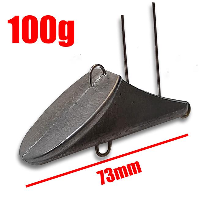 Gambar Timah Trolling Ngoncer Umpan Pancing Casting Ikan Model Terbaru Seperti Grandong Pancing - 100g dari Timor Gear ID undefined Tokopedia