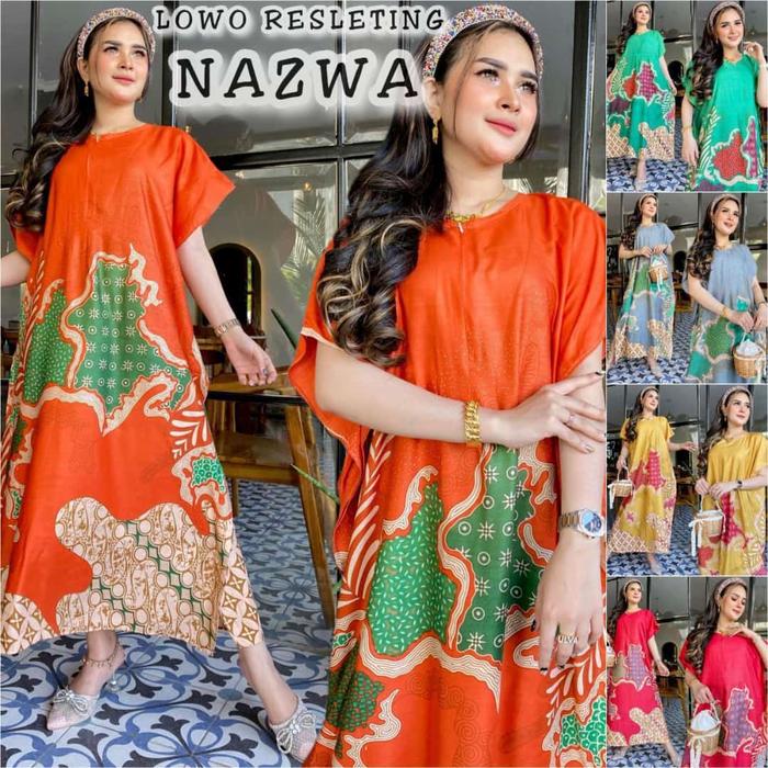 Gambar Daster baju santai baju tidur BUNGA BUNGA - NAZWA dari Kalameda undefined Tokopedia