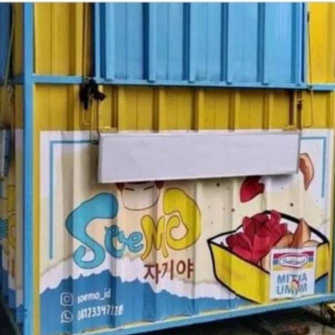 Gambar Gerobak aluminium tutup buka pinggir atau belakang dari mimpinamia16 undefined Tokopedia