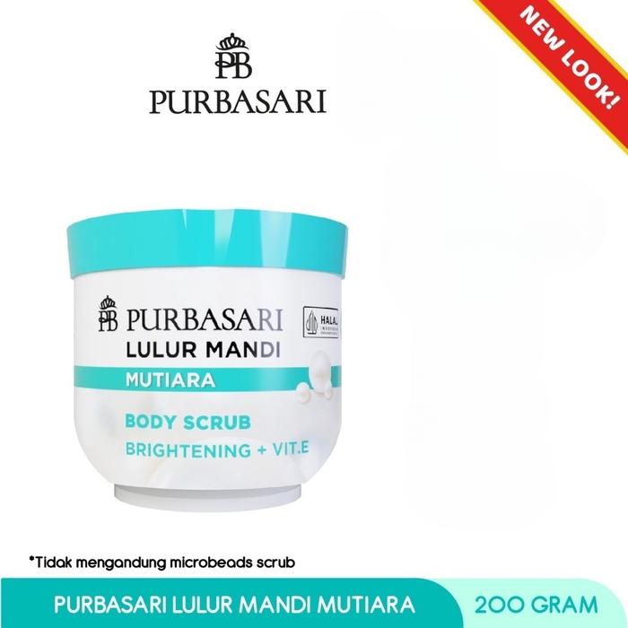 Gambar PURBASARI Lulur Mandi 125gr / 235gr | Body Scrub - Mutiara, 125g dari LoveBeautyID undefined Tokopedia