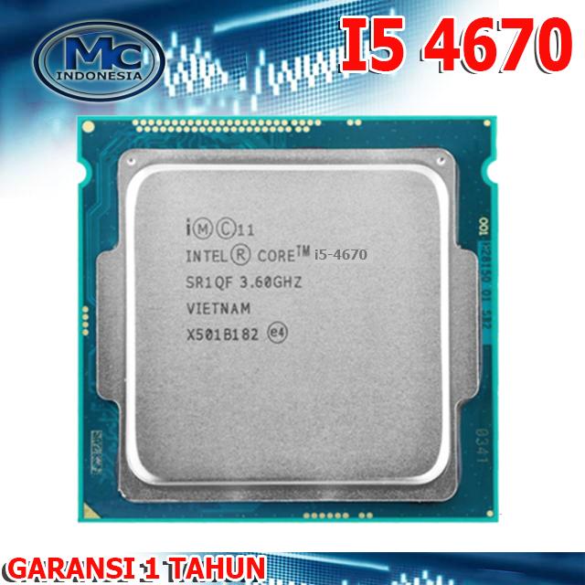 Gambar Processor Intel Core I5 4670 / I5 4690 Socket Lga 1150 - i5 4670 dari Mides Komputer undefined Tokopedia