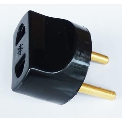 Jual BROCO OVERSTEKER BULAT Colokan Listrik Konverter Sambungan Kaki ...