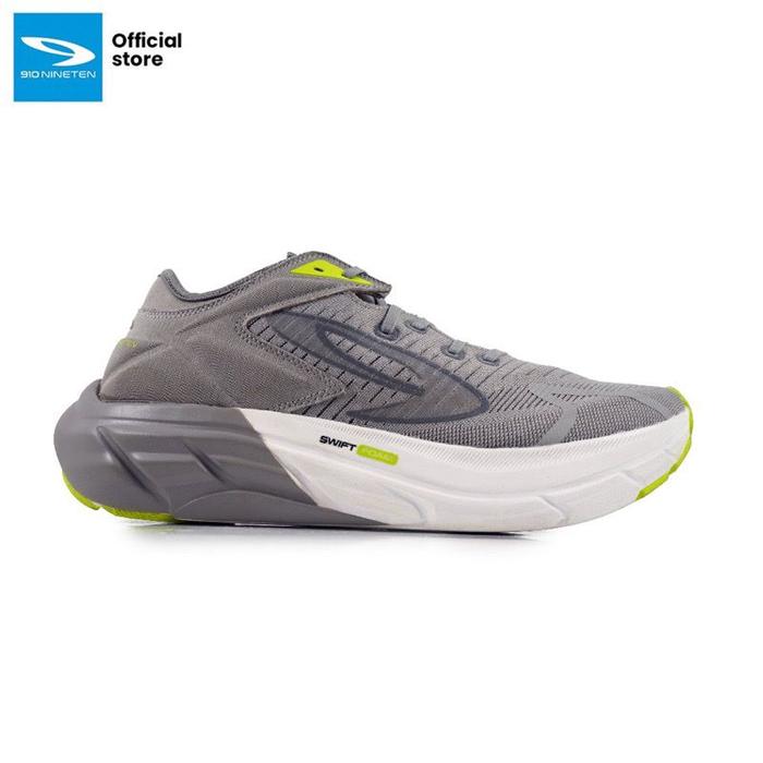 Gambar SEPATU RUNNING 910 NINETEN HIROSHI ORIGINAL - Grey, 43 dari FATASPORT.ID undefined Tokopedia