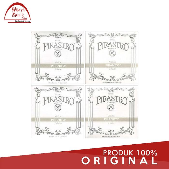 Gambar Pirastro Violin Piranito SET A-ALUMINIUM Mittel Envelope dari Wijayamusikputra undefined Tokopedia