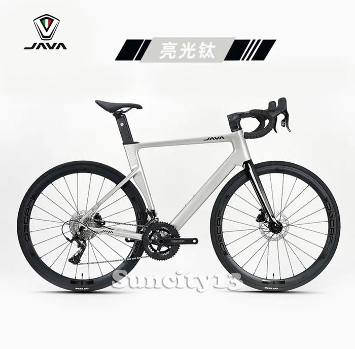 Gambar JAVA SILURO 6 TOP 24 SPEED ROADBIKE JAVA SEPEDA BALAP JAVA - Titanium, XXS dari SUNCITY13 undefined Tokopedia