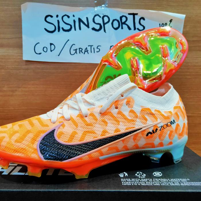 sepatu bola nike mercurial orange