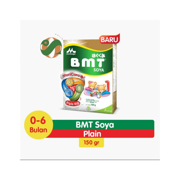 Gambar MORINAGA - BMT - Soya - Plain - 150 gram - Susu Formula Bayi dari Online Susu undefined Tokopedia