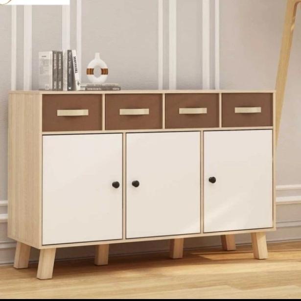 Gambar LEMARI BUKU DRAWER RAK BUKU BUFET TV LEMARI ARSIP CR 120 80 ARNOR 120 - ch 120 dari Storemaja Official undefined Tokopedia