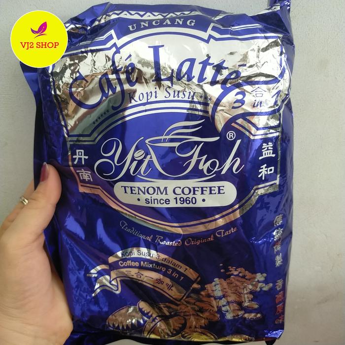 Gambar Kopi Tenom Cafe Latte Yit Foh Kopi Hitam Tanpa Gula - LATTE SUSU 3IN1 dari VJ2SHOP undefined Tokopedia