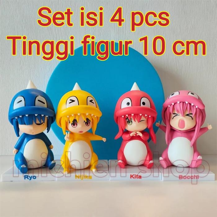 Gambar 4pcs BOCCHI THE ROCK Action Figure Hitori Nijika Kita Ryo dari MICHIEN-SHOP undefined Tokopedia