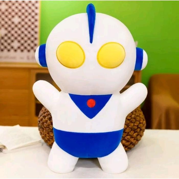 Gambar Boneka Ultraman Pillow Stuffed Plush Toy Bahan Halus dan Lembut Ukuran - Ultraman Biru dari Febri Store03 undefined Tokopedia