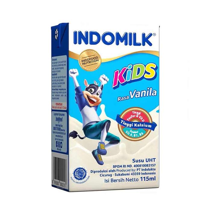 Gambar Susu Indomilk UHT 115ml per karton isi 40pcs - All Varian - Vanila dari Tami Tami Tummy undefined Tokopedia