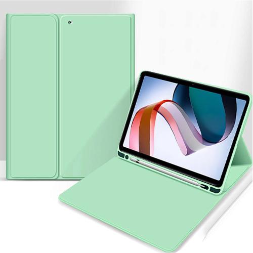 Gambar Xiaomi Redmi Pad Softcase Flipcase Flipcover Case Sarung Kesing Pink 6 - LIGHT GREEN dari Maxxi Computer undefined Tokopedia