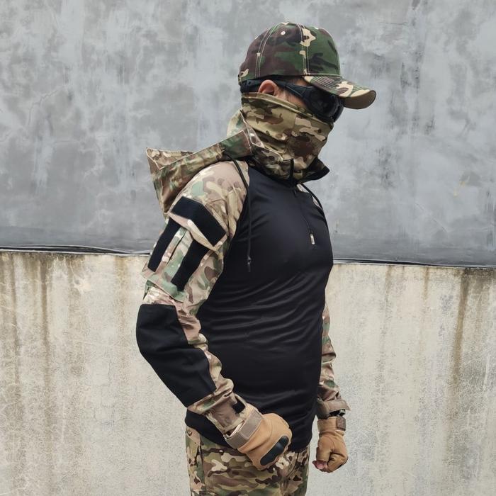 Gambar Kaos Lengan Pendek BDU Combat Baju Hoody Tactical Kemeja Militer Army - CP PJ, M dari Babyliss Master undefined Tokopedia