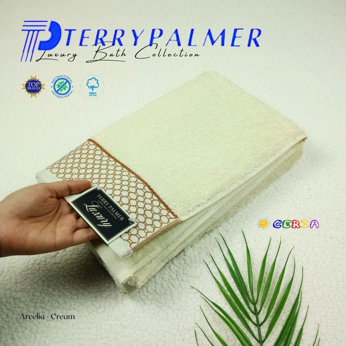 Gambar Handuk Terry Palmer Mandi Tebal Dewasa Premium NATASHA 70x140 Biru - ARCELIA CREAM dari Ceria Luxury undefined Tokopedia