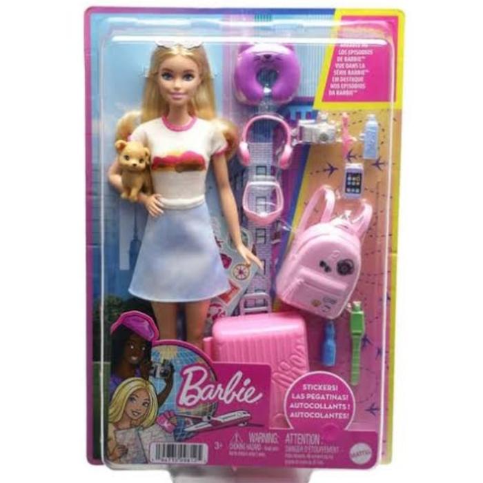 Barbie Airplane Barbie Ken Travel Doll Promo Boneka Barbie Mattel