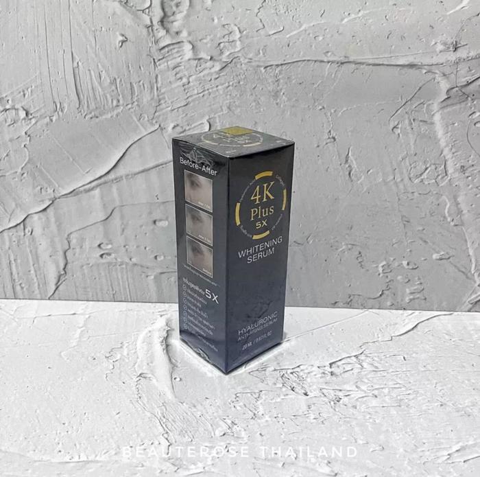 Gambar 4K Plus Whitening Night Cream Original Thailand / 4KPlus Krim Pemutih - Whitening Serum dari Beauterose Thailand undefined Tokopedia
