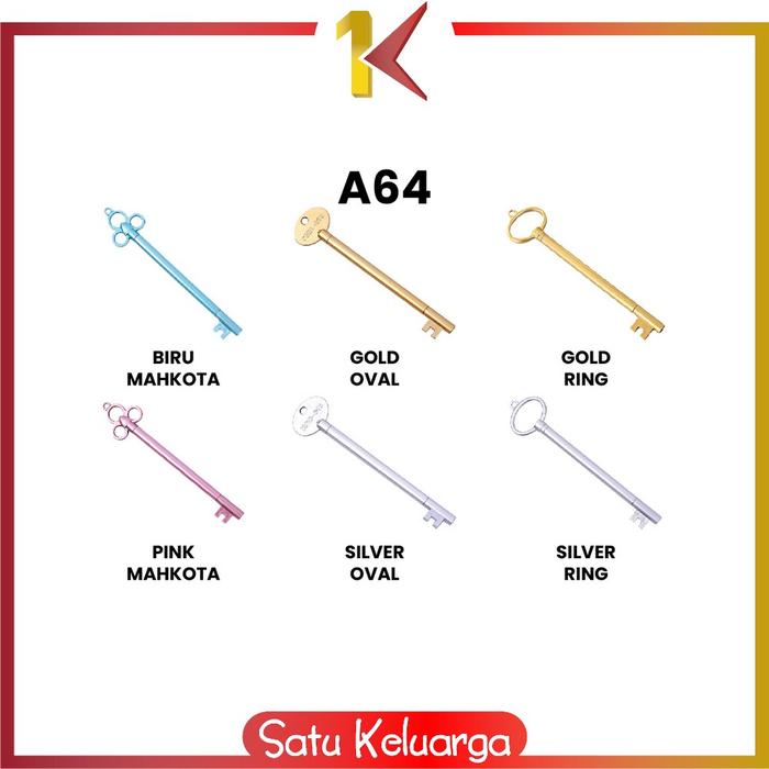 Gambar SK-A64 Pulpen Gel Bentuk Kunci Rumah Pen Karakter Alat Tulis Stationar - A64, SILVER RING dari Satukeluarga undefined Tokopedia