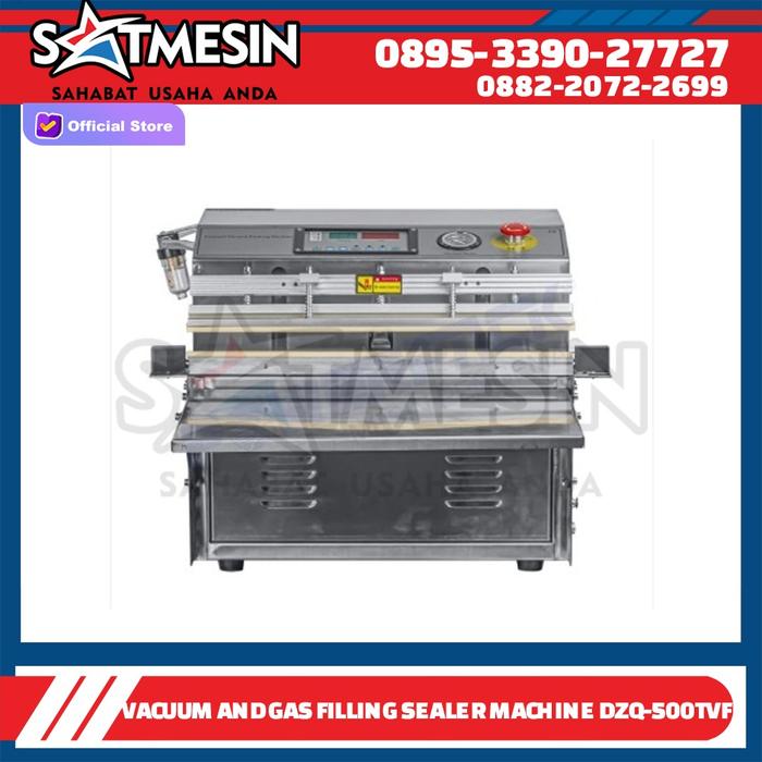 Gambar VACUUM GAS FILLING SEALER POWERPACK DZQ-500TVF / MESIN VACUM KEMASAN dari Satmesin-Pusat Mesin undefined Tokopedia