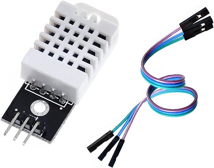 Gambar Sensor Suhu dan Kelembapan Udara DHT 11 21 22 DHT11 DHT22 DHT21 Module - DHT22 Module dari Pi Toserba undefined Tokopedia