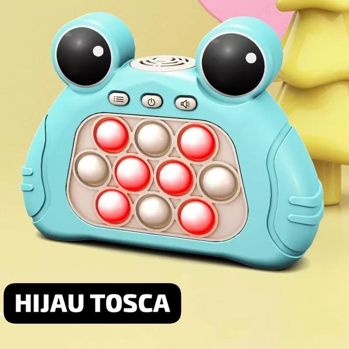 Gambar Mainan Pop It Elektronik Push Bubble Game Challenge Fidget Toys - 200 A TOSCA dari toko azka acc undefined Tokopedia