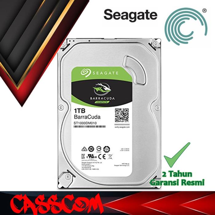Jual HDD Seagate Barracuda 1TB Hardisk Internal PC SATA Resmi