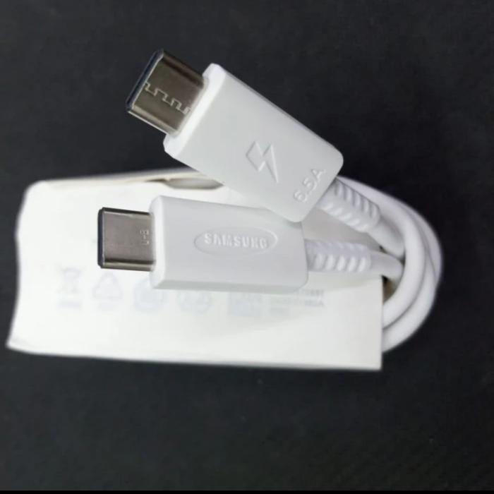 Gambar Samsung Cable Data 6.5W Galaxy Tab S7 plus S7+ S7 super fast charger - Putih dari Distributor Aksesoris GadGet undefined Tokopedia