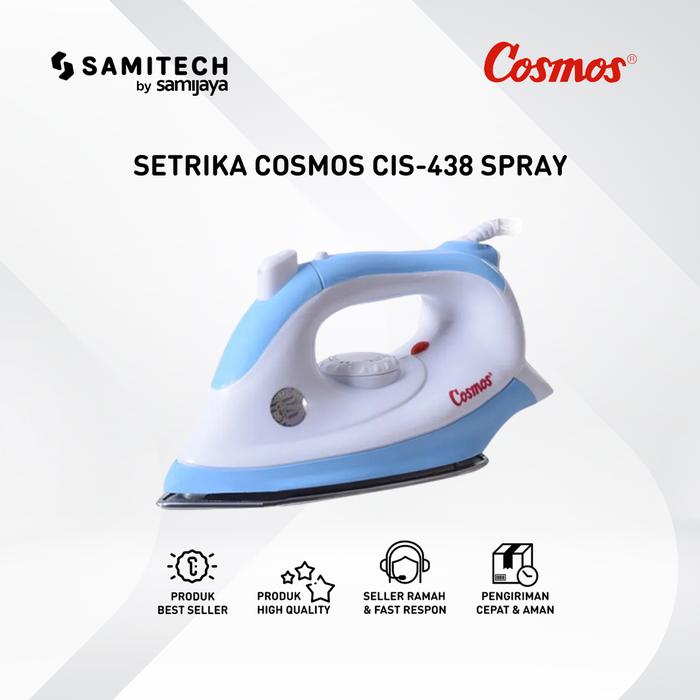 Gambar SETRIKA COSMOS CIS-438 / CIS 438 JETSPRAY BERGARANSI dari samitech.id undefined Tokopedia