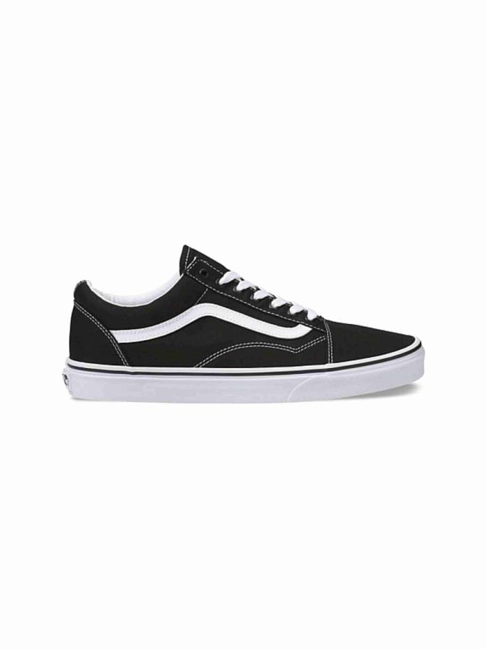 Vans Authentic Shop Vans Usa Vans Old Skool (Canvas) Black True