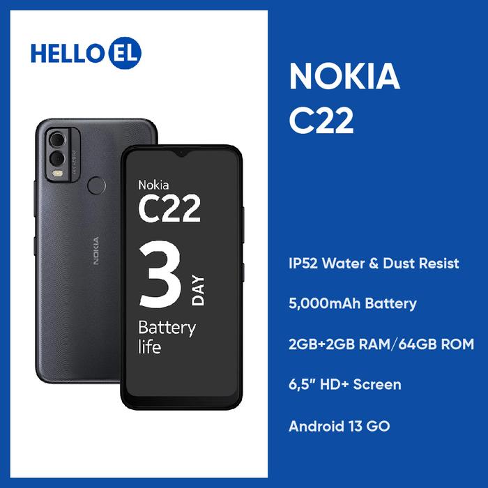 Nokia G50 Nokia Selfie Phone Jual NOKIA C22 5,000mAh 2GB+