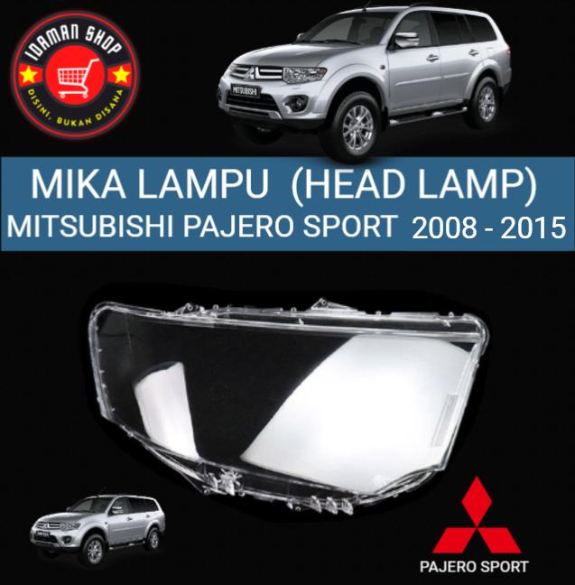 Gambar Mika Lampu Head Lamp Mobil Mitsubishi Pajero Sport 2009, 2010, 2011, 2012, 2013, 2014, 2015 type Exceed, Dakar - KANAN dari Idaman Shop Official undefined Tokopedia
