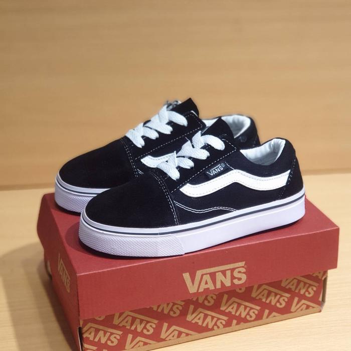 Vans Kids Shoes Vans Size 18 Sepatu Anak Vans Old Skool Kids Hitam - Main Image