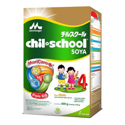Gambar morinaga Chil School Soya 4 Susu Pertumbuhan 3-12 Tahun Madu 600 g dari Toserba Yassir undefined Tokopedia