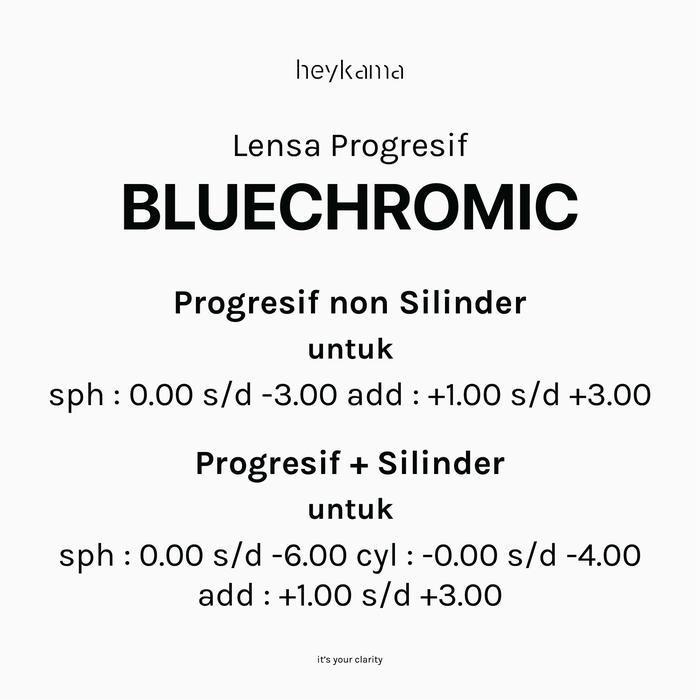 Gambar Lensa Progresif - Bluechromic, Prog+Cyl dari HeykamaOfficial undefined Tokopedia