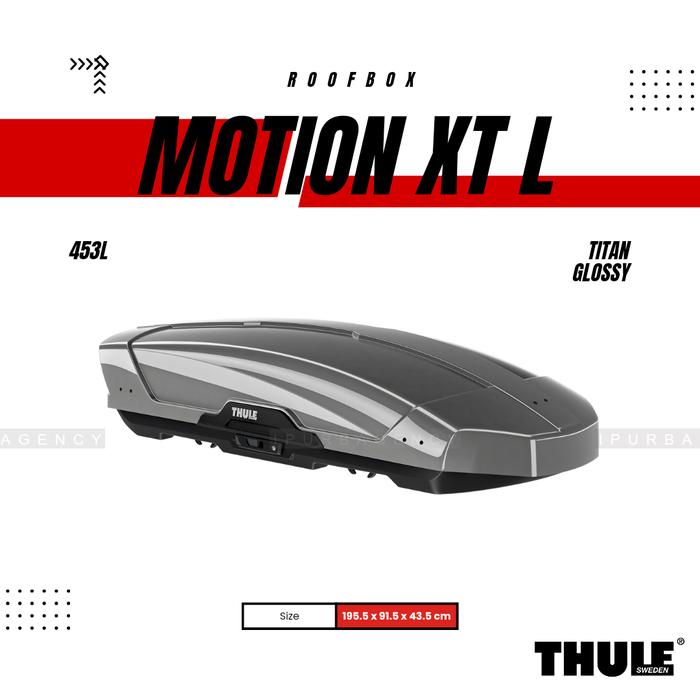 Jual Thule Roof box motion XT L Black glossy Kota Administrasi